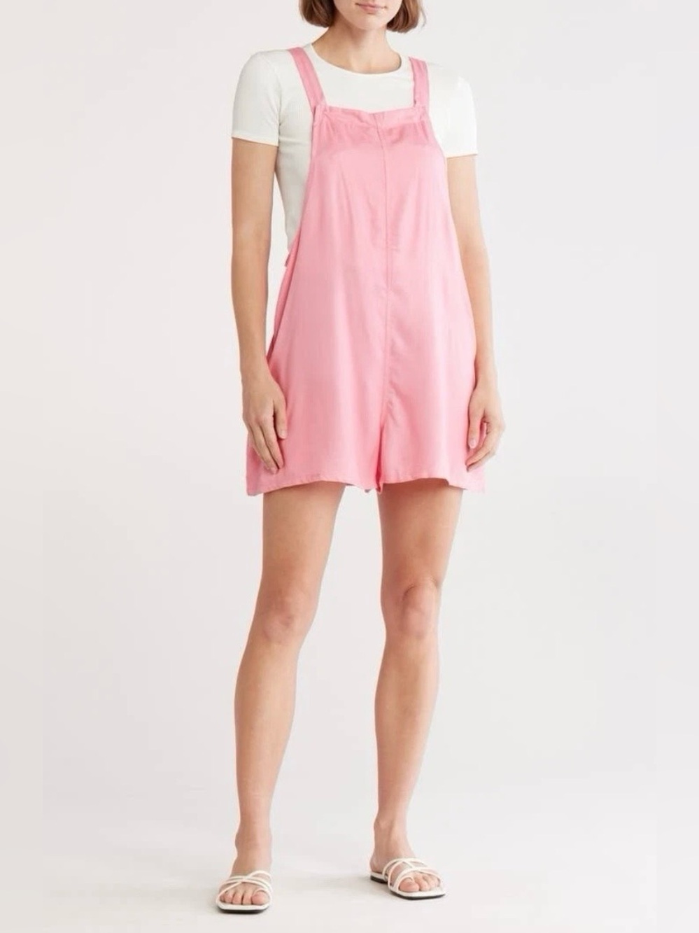 Billabong Pink Sleeveless Romper